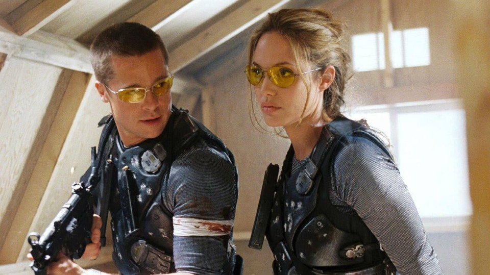 Brad Pitt a Angelina Jolie jako Pan a Paní Smithovi.
